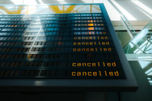 Flugverspätung